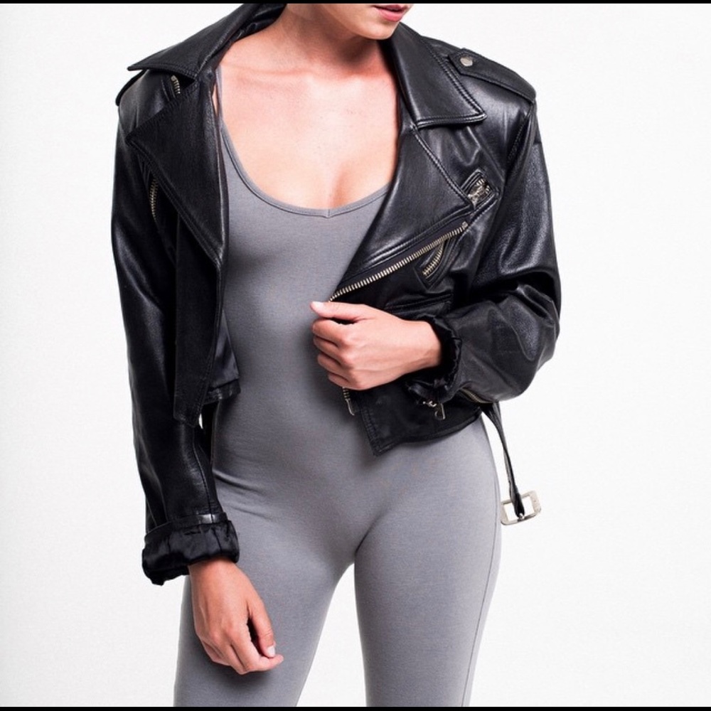 Matte Brand Heavy Cotton Spandex Full Bodysuit